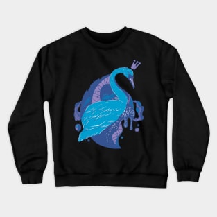 Mountain Blue Swan Queen Crewneck Sweatshirt